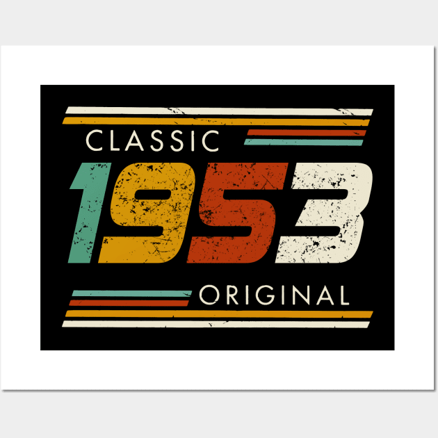 Classic 1953 Original Vintage Wall Art by Kontjo